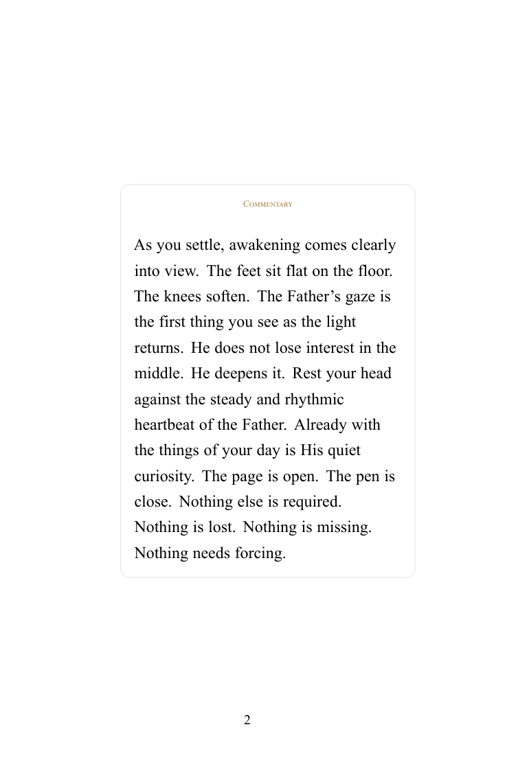 Sample page from Devotional on Fear and Anxiety — When the Hard Days Become More Familiar Than the Good Ones