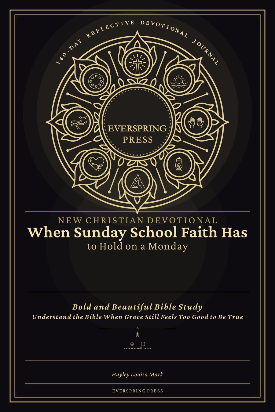 Cover of New Christian Devotional — When Sunday School Faith Has to Hold on a Monday