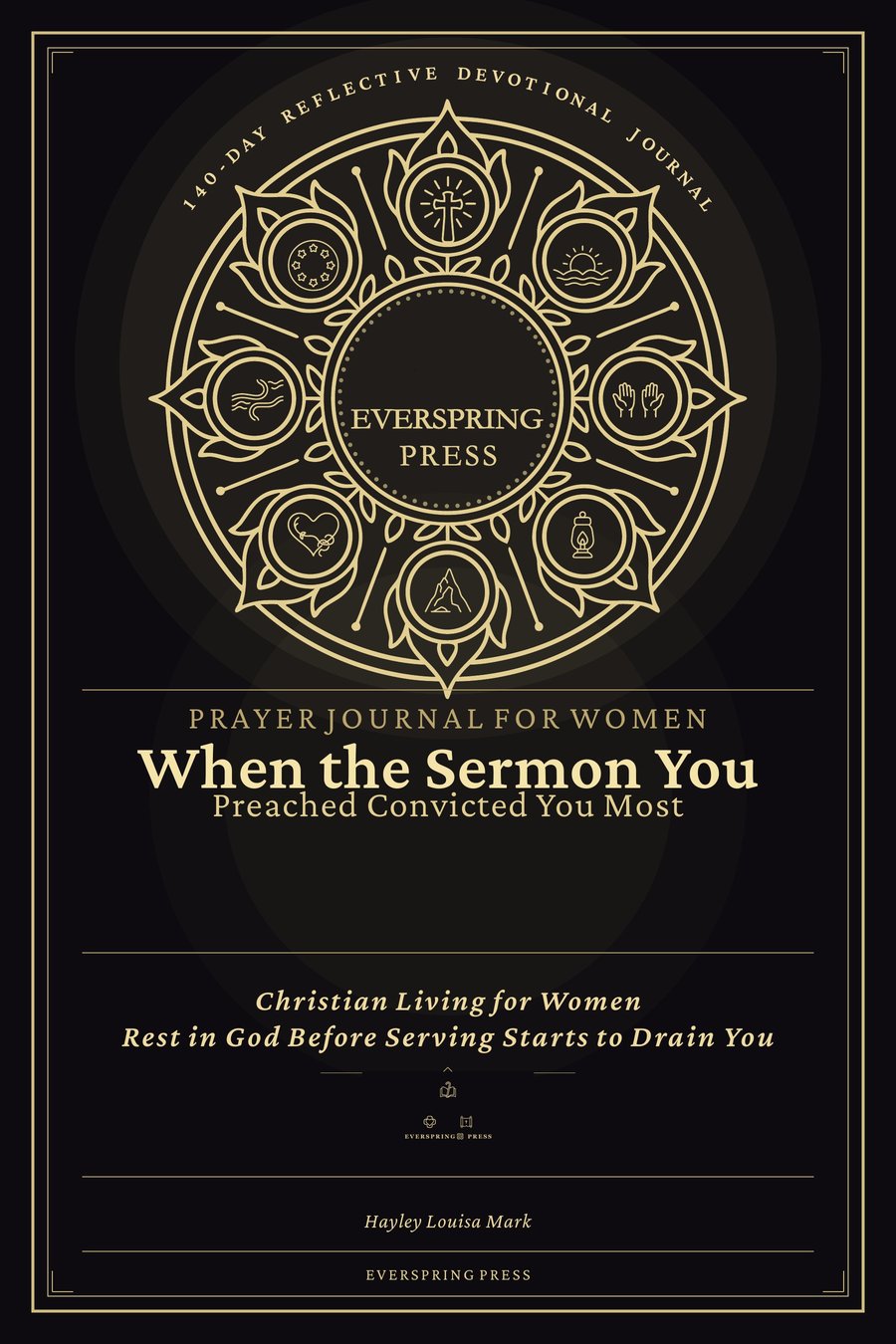 Cover of Prayer Journal for Women — When the Sermon You Preached Convicted You Most
